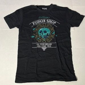 Disney Villains Evil Queen's Poison Shop t-shirt womens sz small BoxLunch
